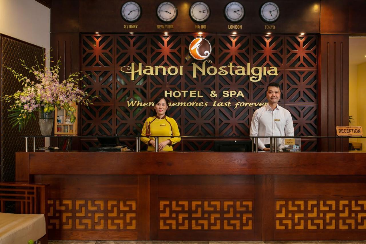 Hanoi Nostalgia Hotel & Spa Εξωτερικό φωτογραφία